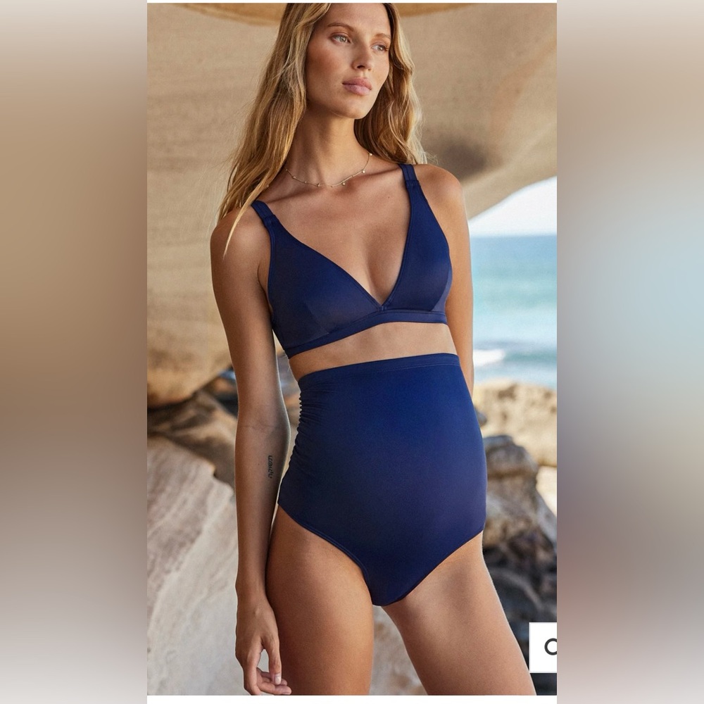 Navy Blanqi Maternity bikini Swimwear M